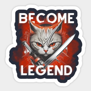 Warrior Cat Sticker